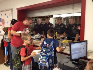 Bolivar Fire Dept. at TV Intermediate School for 911